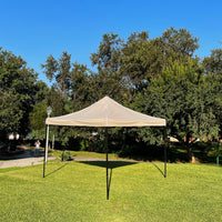 Toldo 3x3 Reforzado Sencillo Impermeable Beige Marca MrToldo