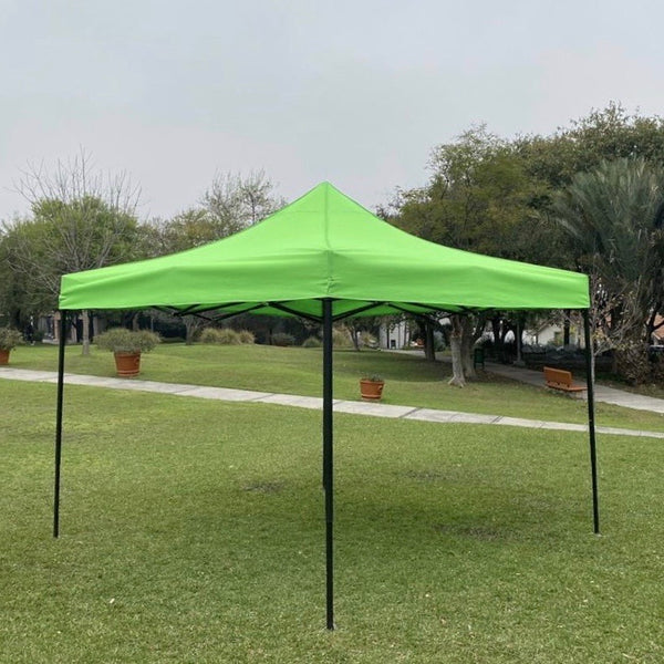 Toldo 3x3 m Verde Limón Sencillo Marca MrToldo